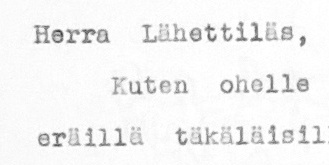 Wasastjernan toimeksianto