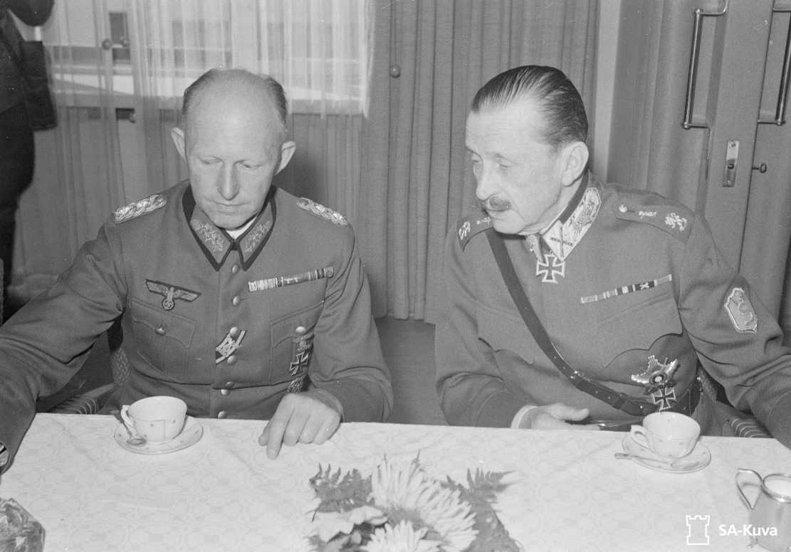 Kenraali Jodl ja Mannerheim